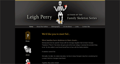 Desktop Screenshot of leighperryauthor.com